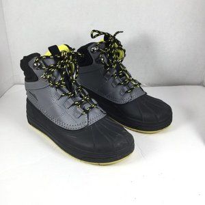 C9 by Champion Boy's Leather Sneaker Size 2 Grey/Black